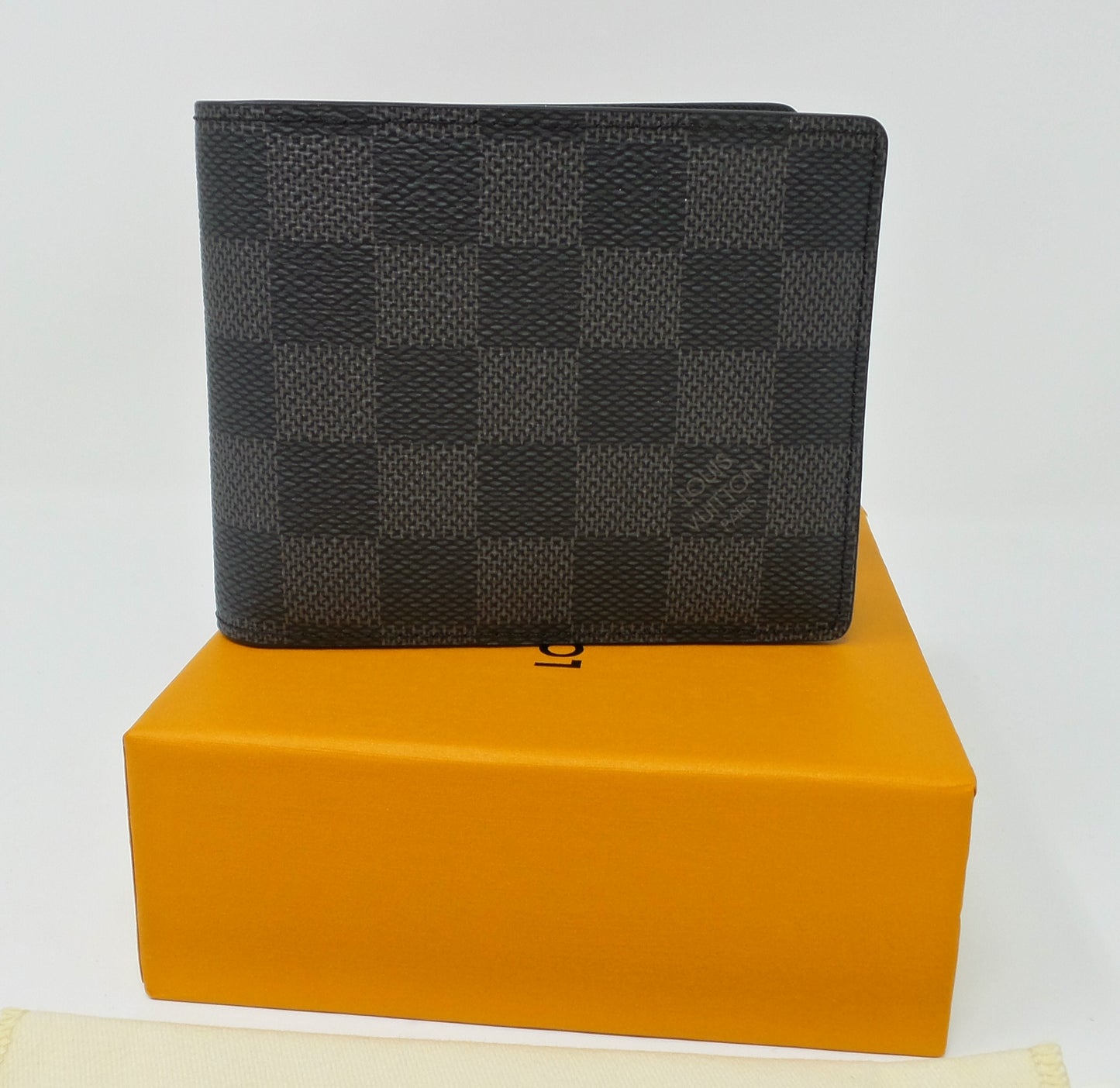 **Just Added** Black Graphite Damier Wallet Bifold Unisex